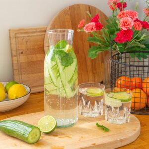 LAV Fonte Glass Carafes - 1.2L