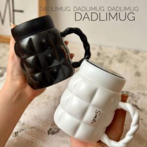 2pcs set Minimalist Coffee & Tea Cup for Home or Office